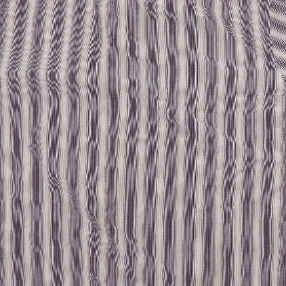 Mens UK Size M Easy Brown Button-Up Short Sleeve Casual Shirt