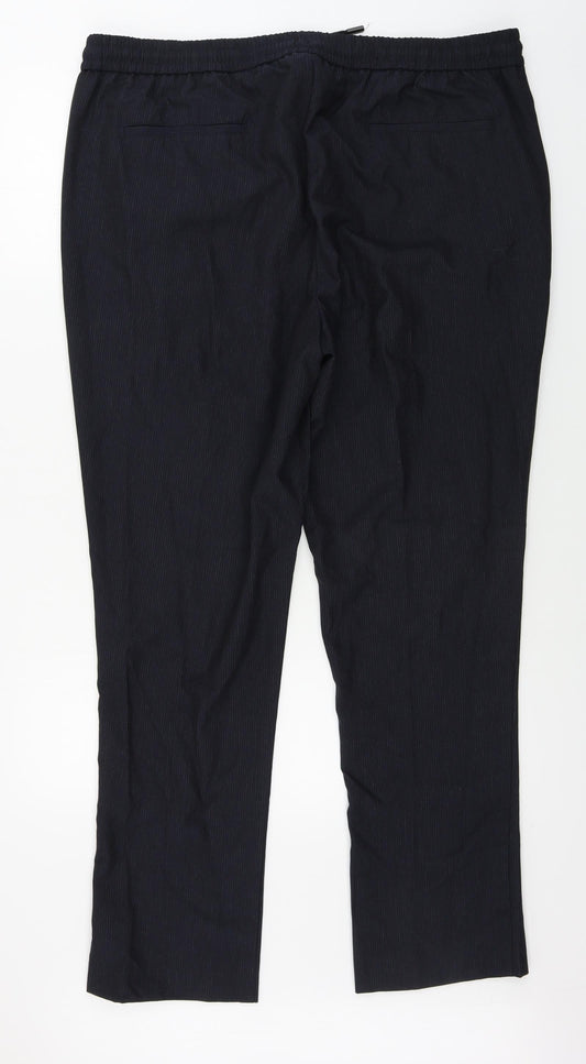Jacamo Womens Blue Trousers Size 42 in L31 in