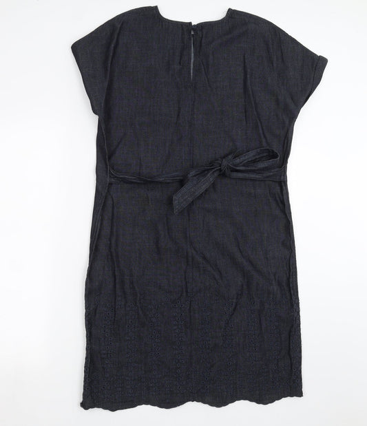 NEXT Womens Blue Denim Shift Size 8