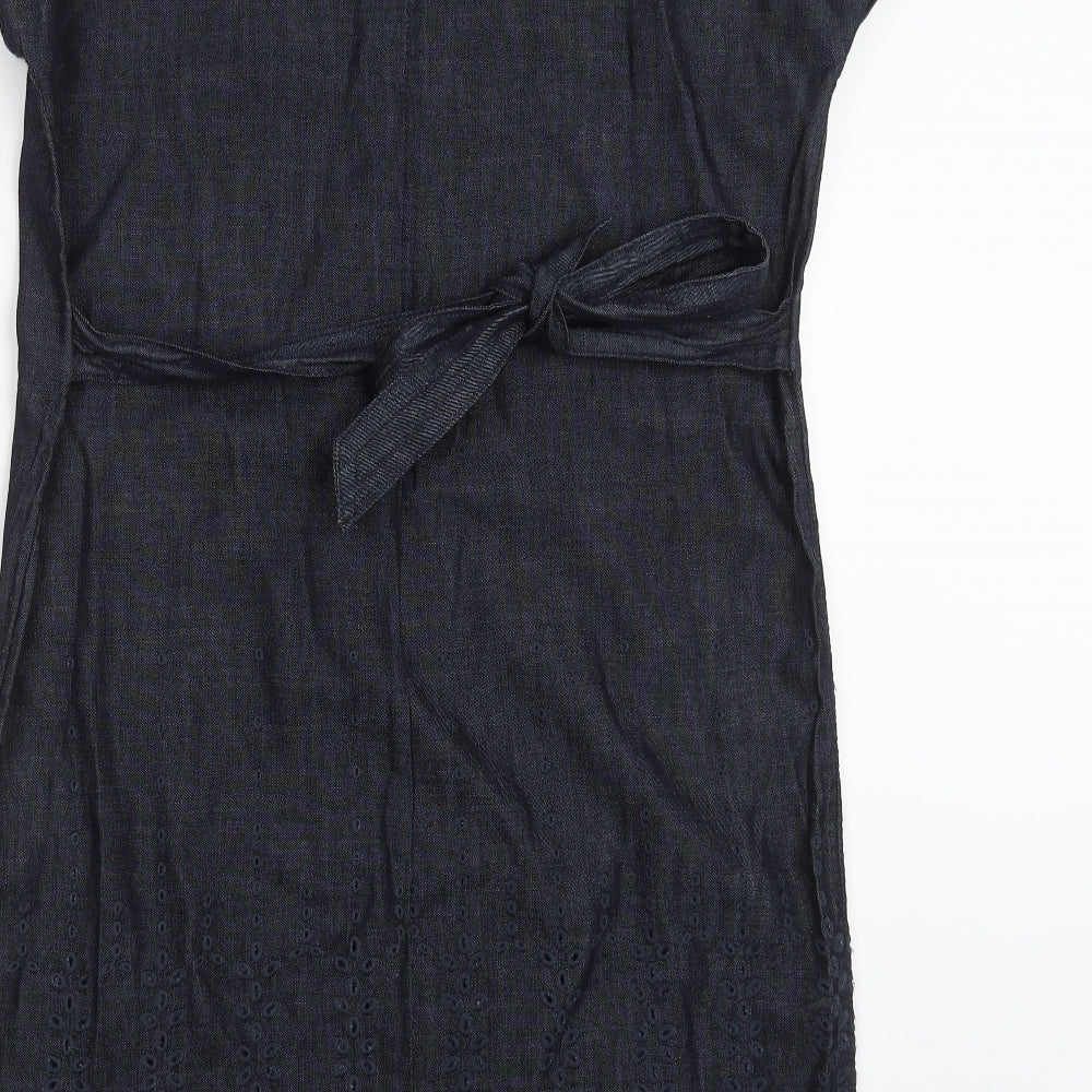 NEXT Womens Blue Denim Shift Size 8