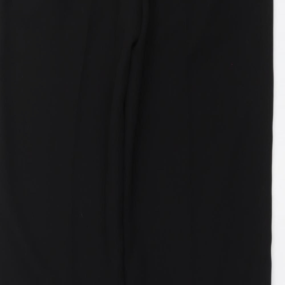 F&F Womens Black Trousers Size 12 L30 in
