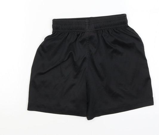 Mitre Boys Black Dungaree Shorts Shorts Size S