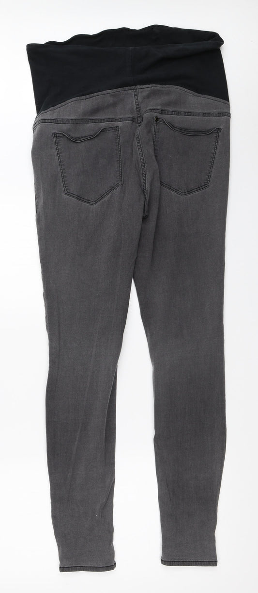 Womens UK Size 44 H&M Regular Fit Jegging Grey Jeans