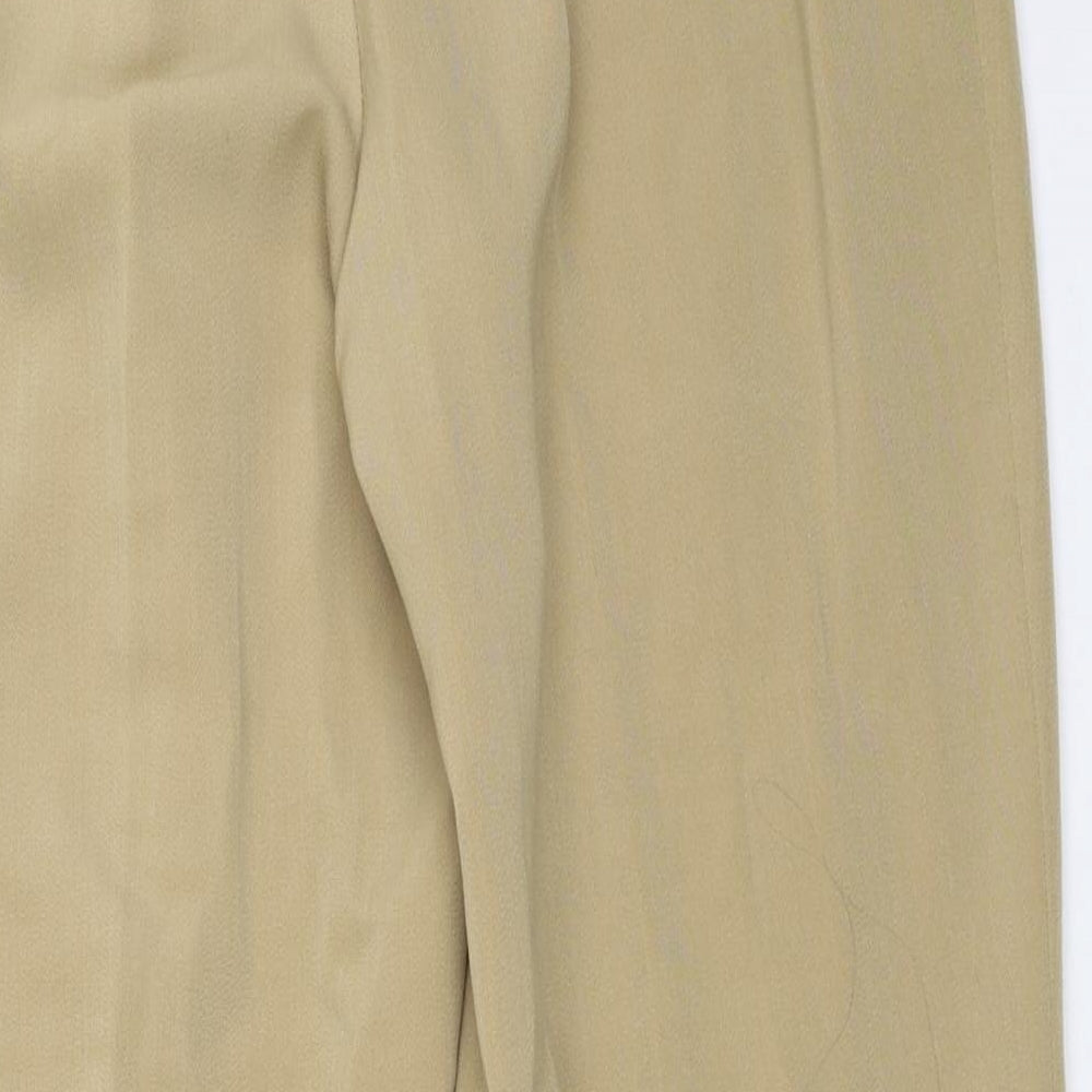 Gerry Weber Womens Beige Trousers Size 40 L27 in