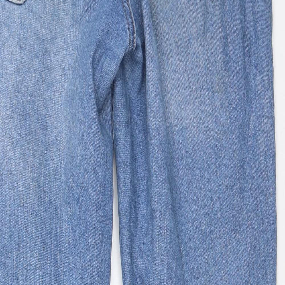Womens UK Size 38 H&M Regular Fit Skinny Blue Jeans