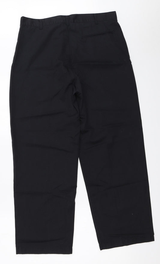 Rizner Womens Black Trousers Size 34 in L27 in
