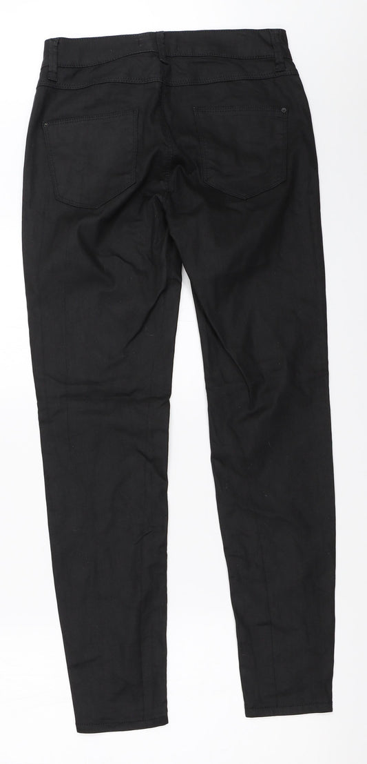 Womens UK Size 8 Marks and Spencer Regular Fit Skinny Black Jeans