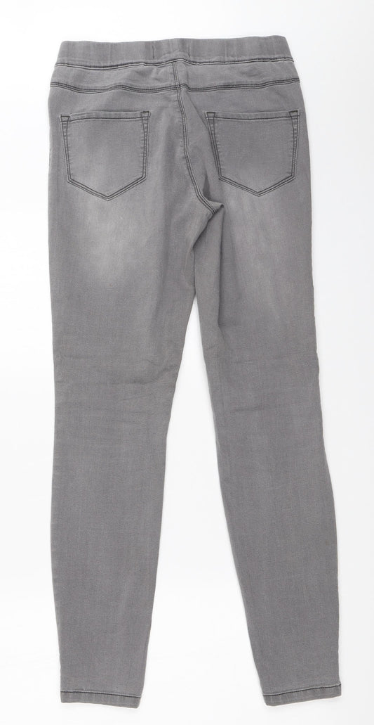 George Womens Grey Jegging Jeans Size 8 L29 in