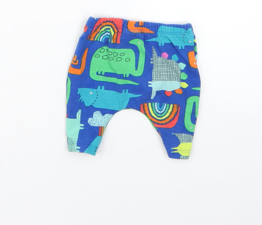 NEXT Baby Multicoloured Geometric Cropped Leggings Size Newborn