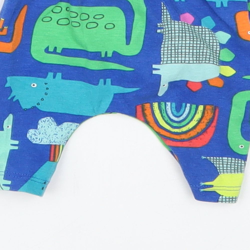 NEXT Baby Multicoloured Geometric Cropped Leggings Size Newborn