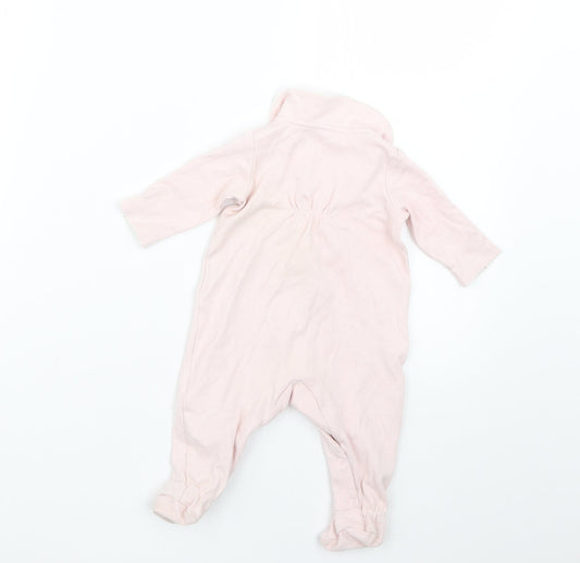 laranjinha Baby Pink Babygrow One-Piece Size 3-6 Months