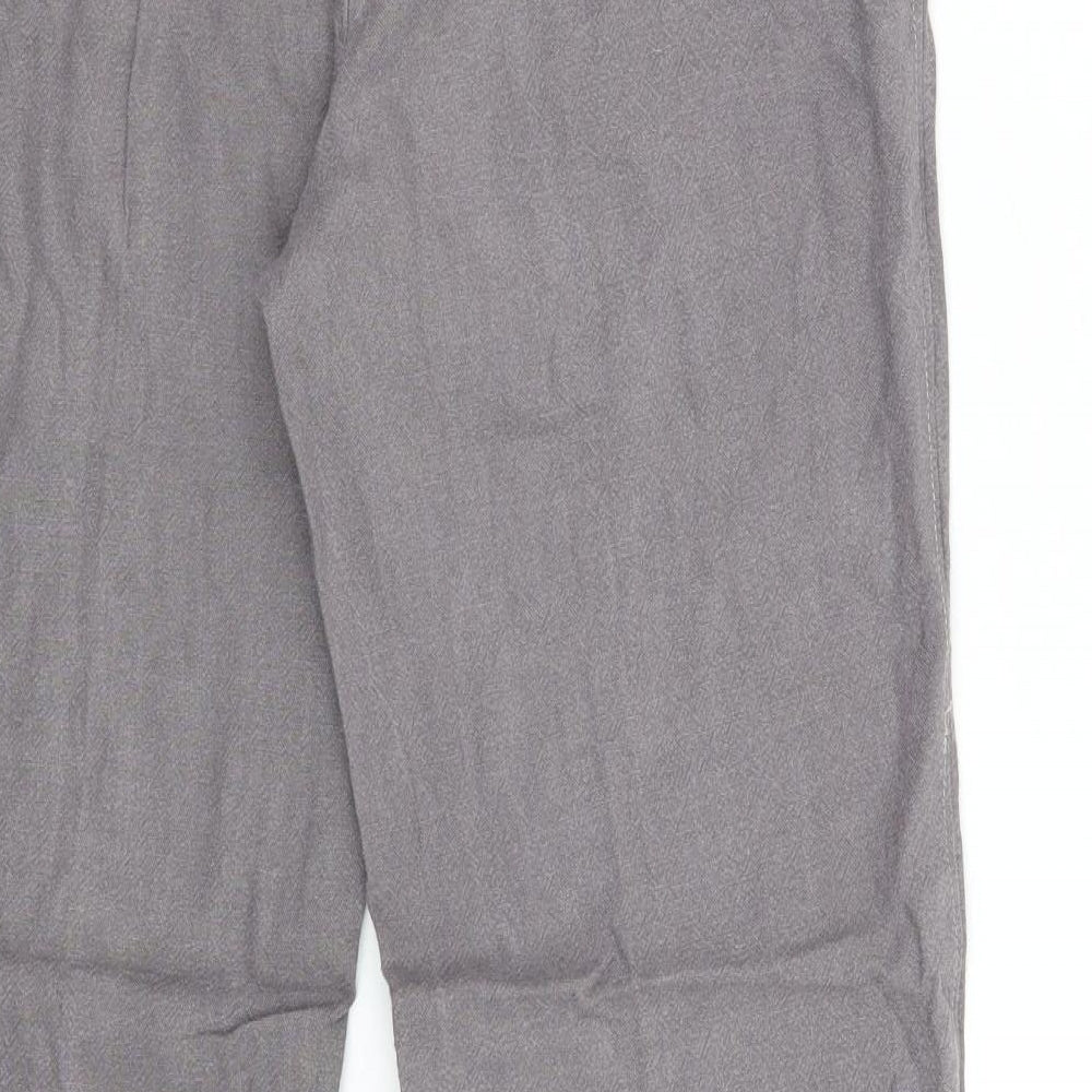 Womens UK Size 14 Marks and Spencer Regular Fit Purple Trousers