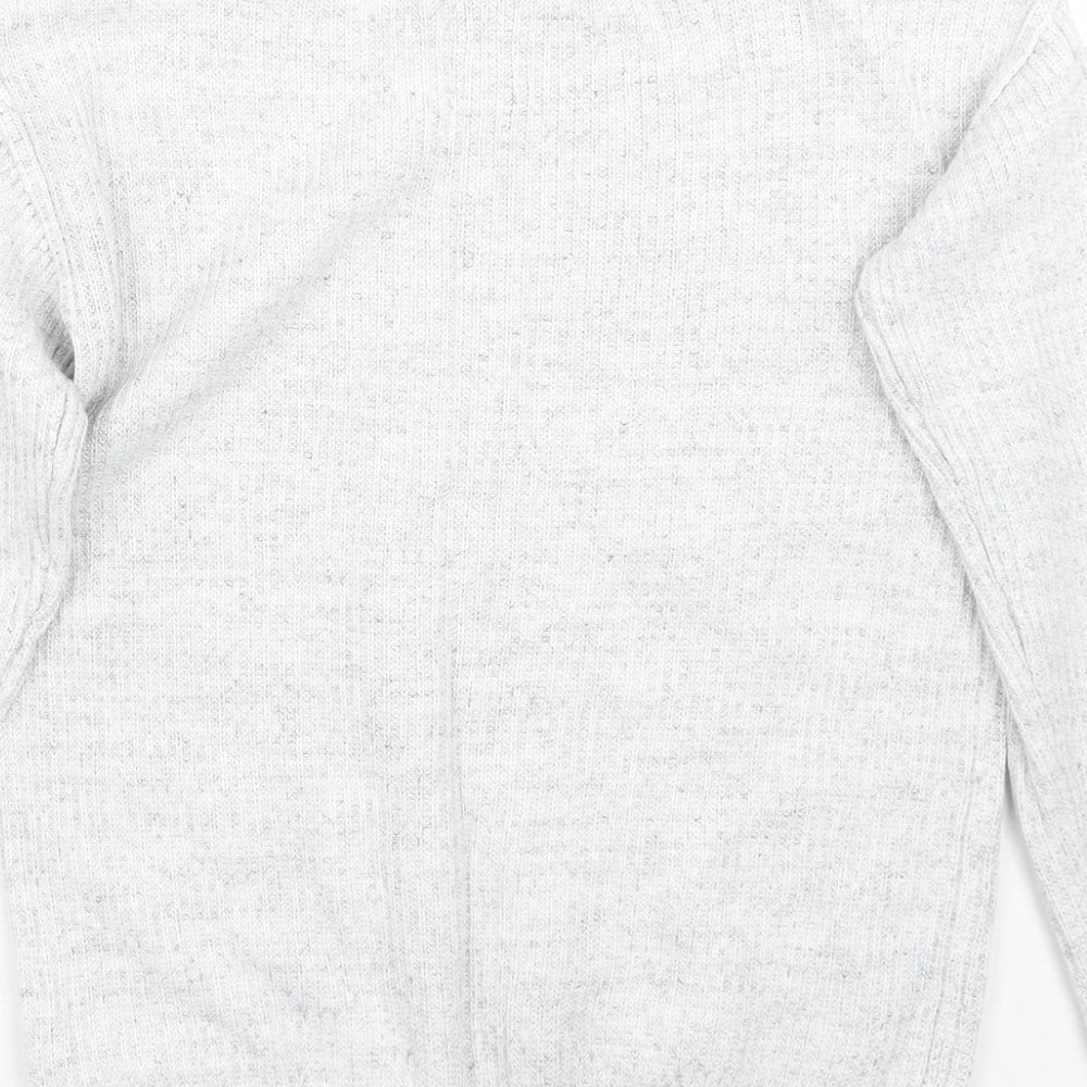 Womens UK Size 8 NEXT Grey Pullover Jumper