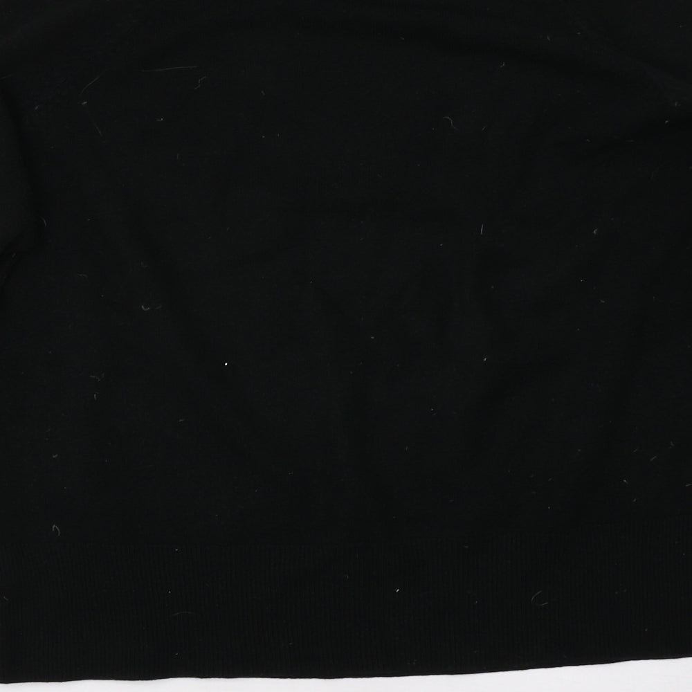 Womens UK Size 14 NEXT Black Pullover Sweatshirt