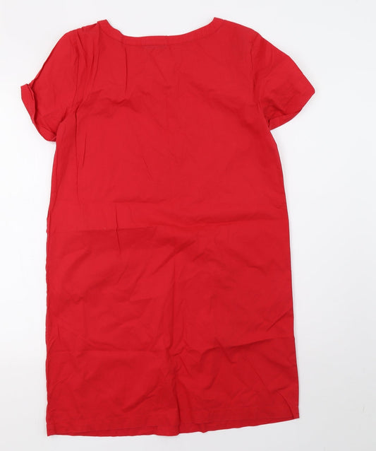 Mango Womens Red A-Line Size M