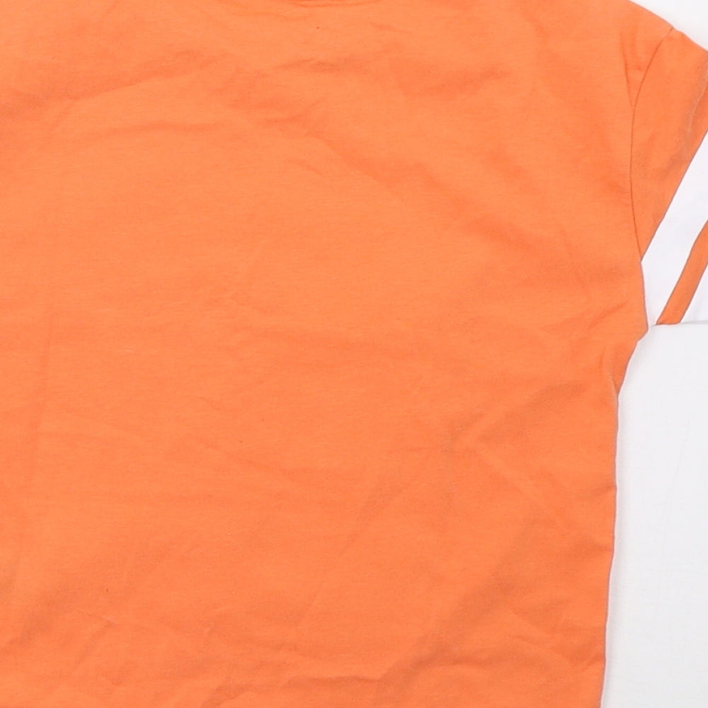 Marks and Spencer Boys Orange Basic T-Shirt Size 2-3 Years
