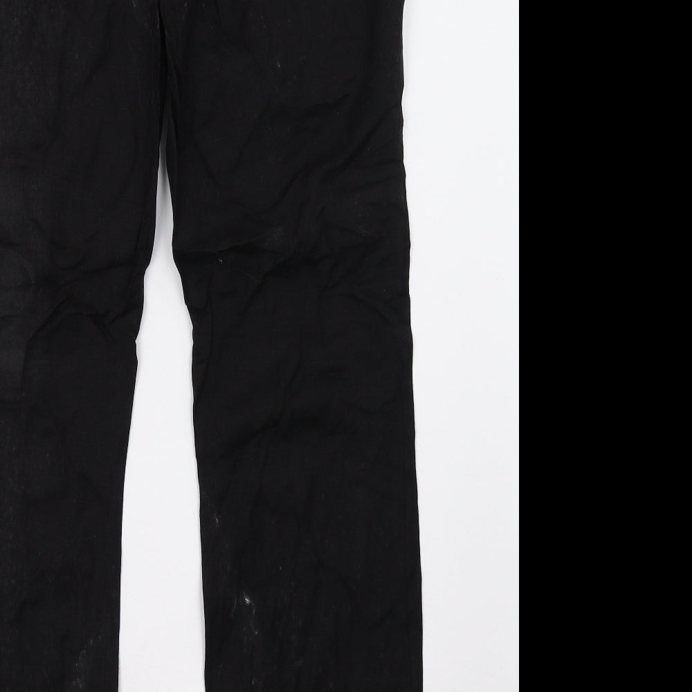Matalan Womens Black Trousers Size 14 L31 in