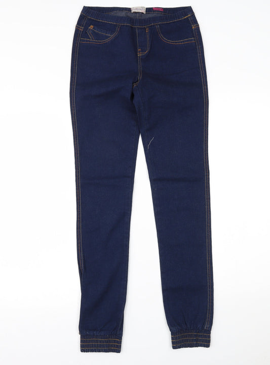 Womens UK Size 10 Authentic Denim Regular Fit Jegging Blue Jeans