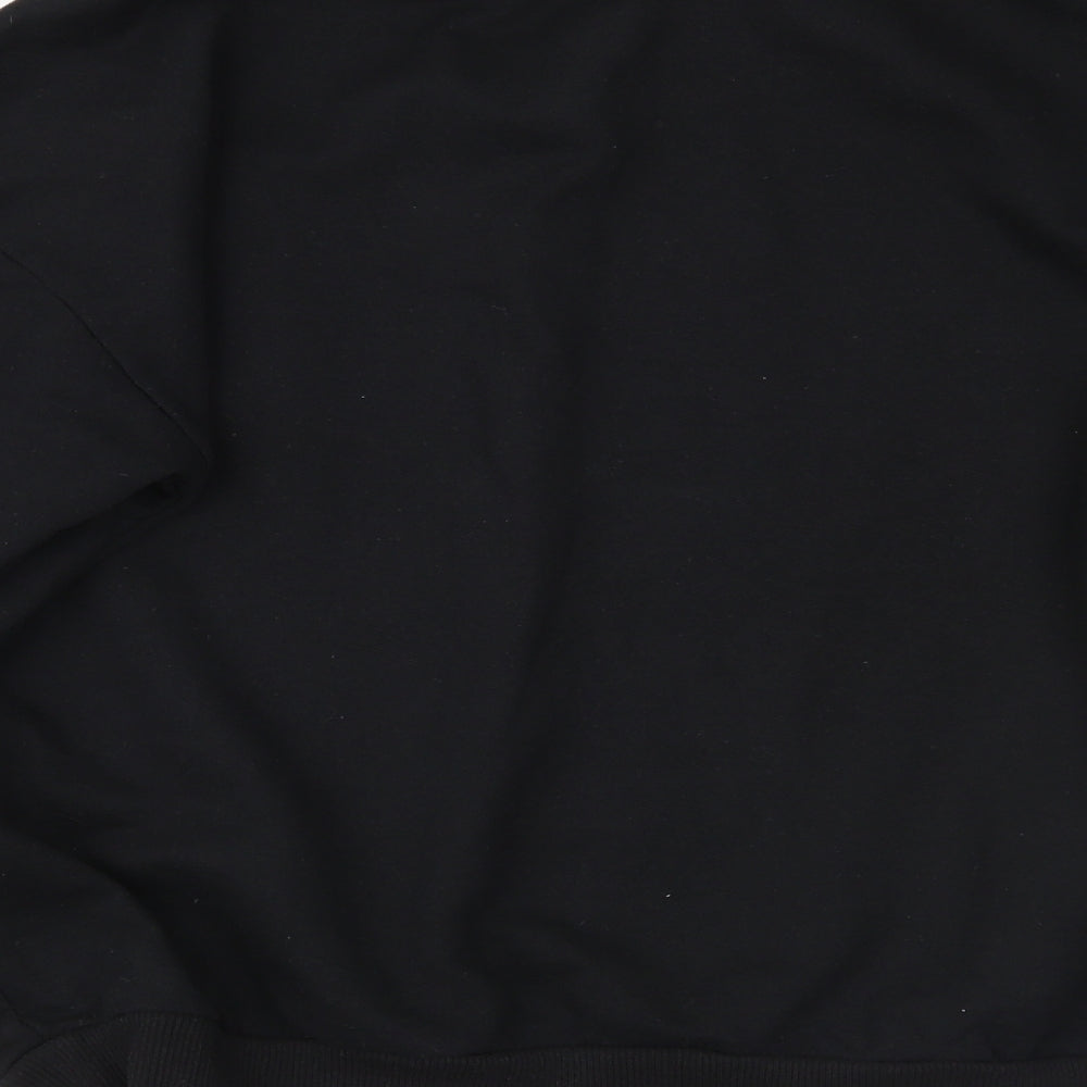 Boohoo Womens Black Pullover Jumper Size M