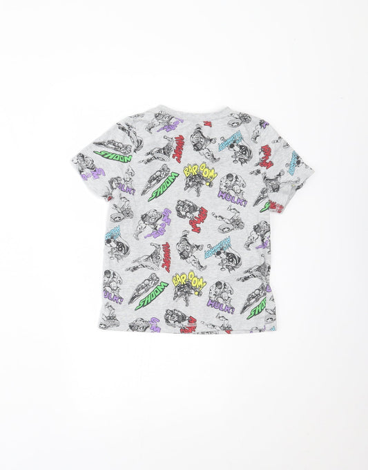 George Boys Grey Pullover T-Shirt Size 2-3 Years - MARVEL