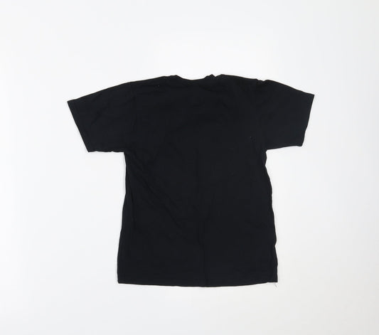 Gildan Boys Black Pullover T-Shirt Size S