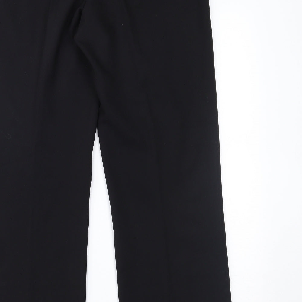 George Womens Black Trousers Size 14 L28 in