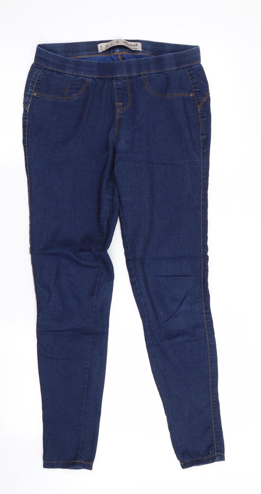 Denim Co Girls Blue Jegging Jeans Size 6 Years