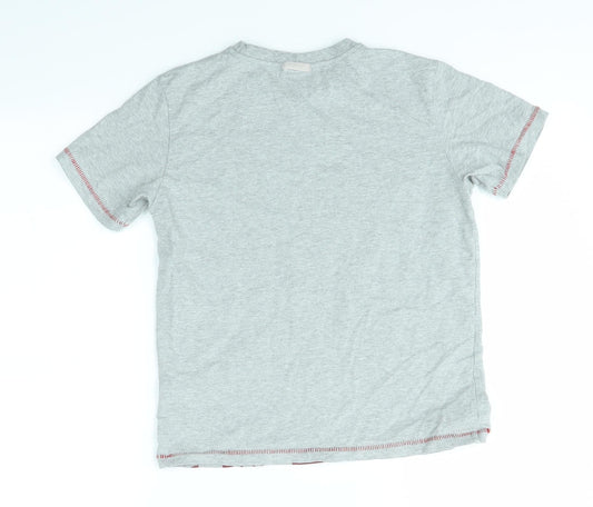 BEXT Boys Grey Basic T-Shirt Size 11 Years