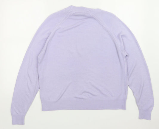 Berkertex Womens Purple Pullover Jumper Size 12
