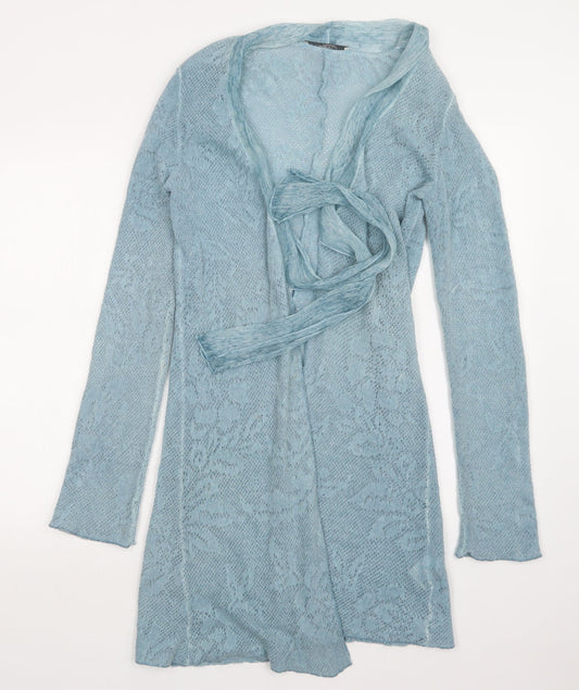 CRISTYN &CO Womens Green Wrap Jumper Size L