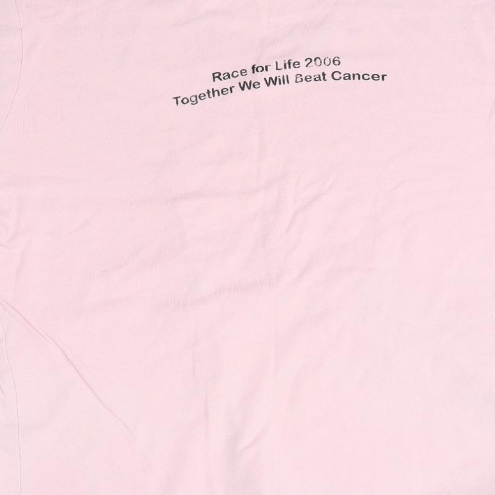 Womens UK Size XL Bella Pink Basic T-Shirt