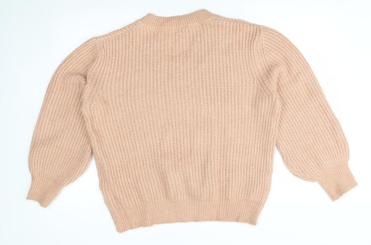 Primark Womens Pink Pullover Jumper Size L