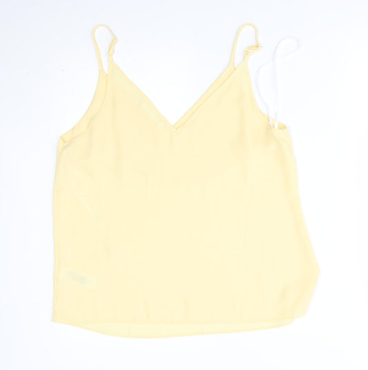 Primark Womens Yellow Basic Tank Size 14