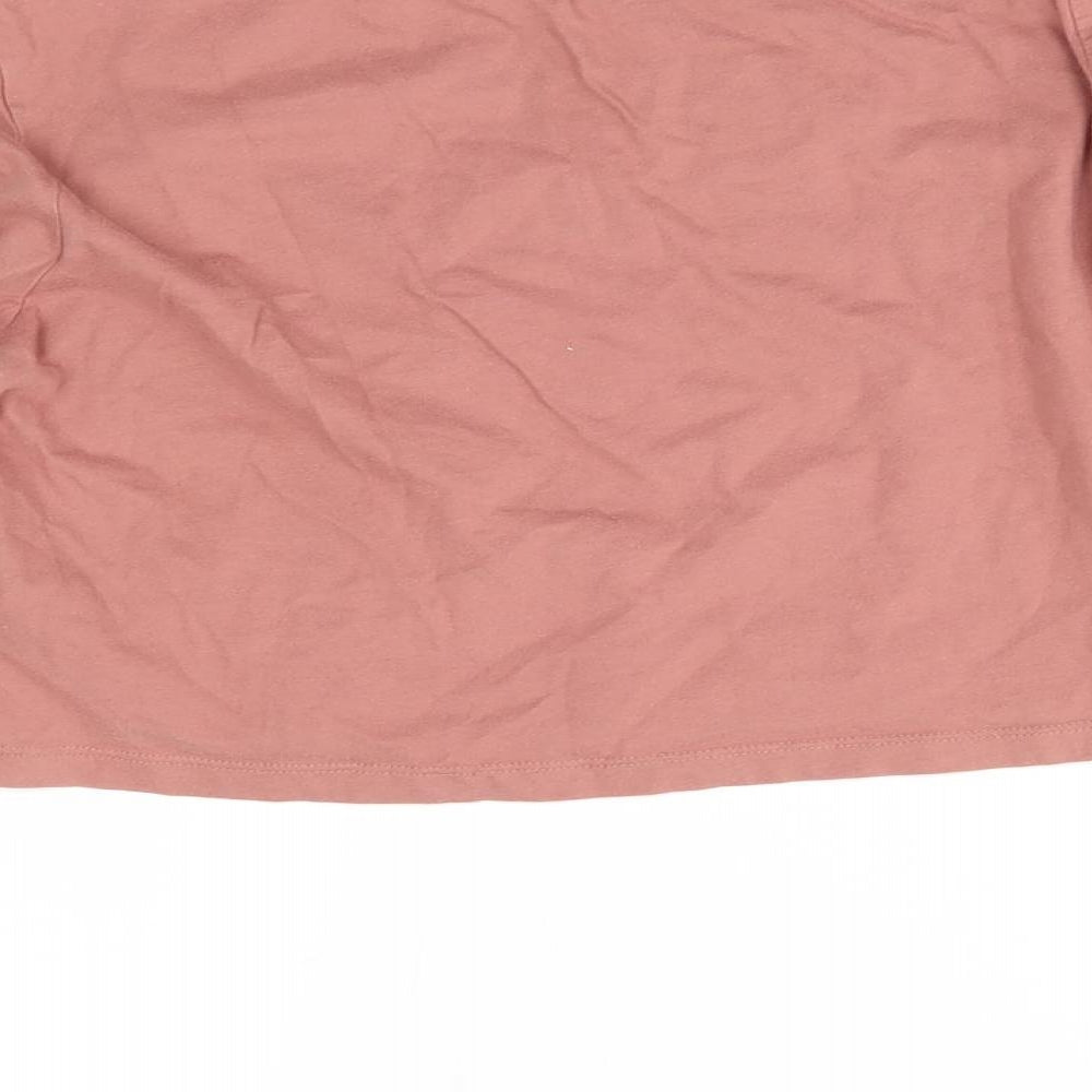 Forever21 Womens Pink Basic T-Shirt Size S