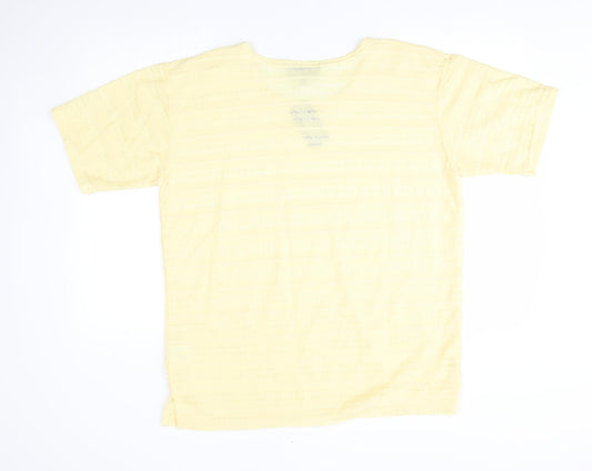 Icecube Womens Yellow Pullover Jumper Size XL