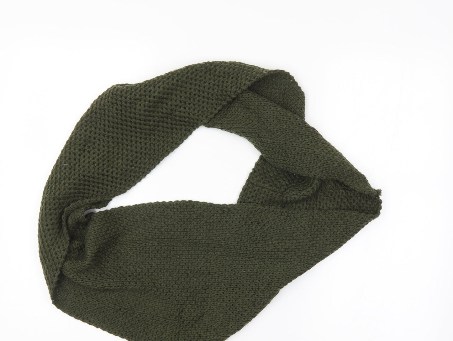 Preworn Womens Green Scarf