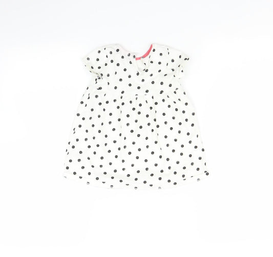 F&F Baby Multicoloured Polka Dot Basic T-Shirt Size 12-18 Months