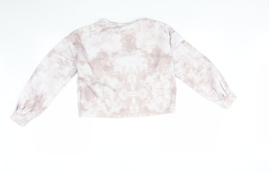 Primark Girls Pink Pullover Jumper Size 11-12 Years