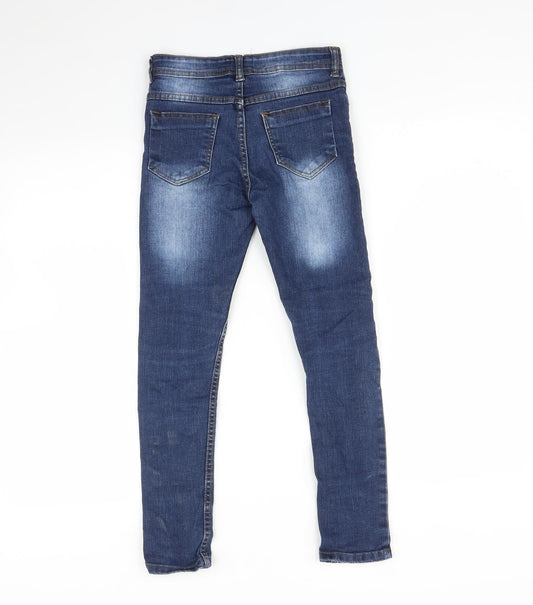 A2Z 4 kids Girls Blue Skinny Jeans Size 7 Years