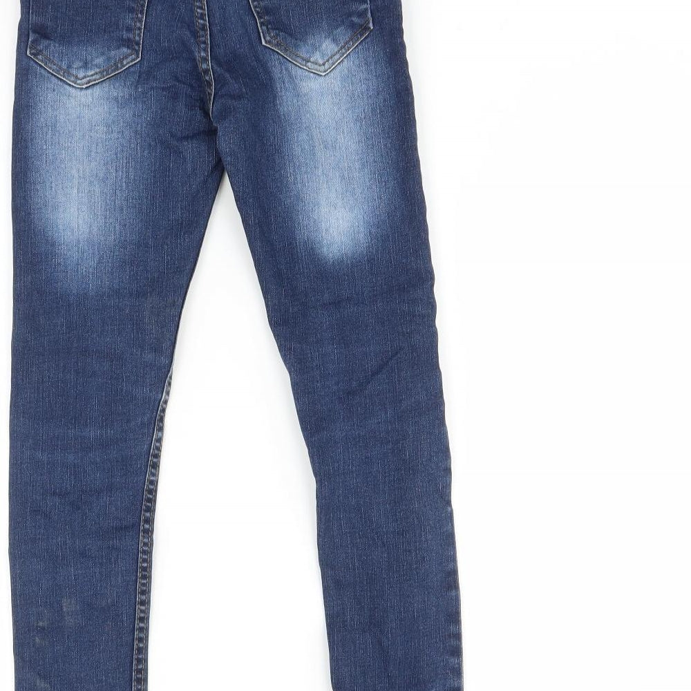A2Z 4 kids Girls Blue Skinny Jeans Size 7 Years