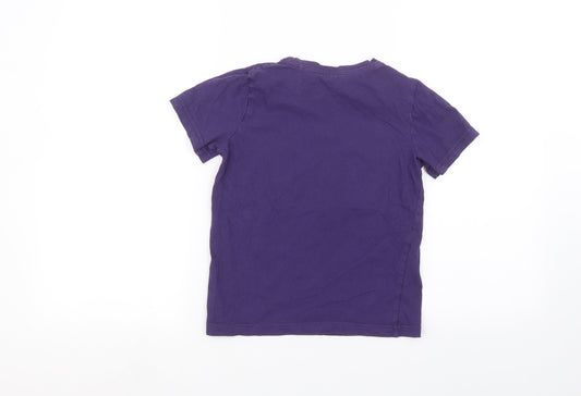 TU Girls Purple Basic T-Shirt Size 8 Years