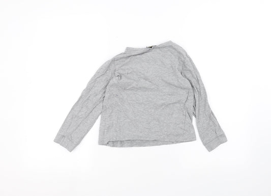 Pacman Boys Grey Basic T-Shirt Size 7-8 Years