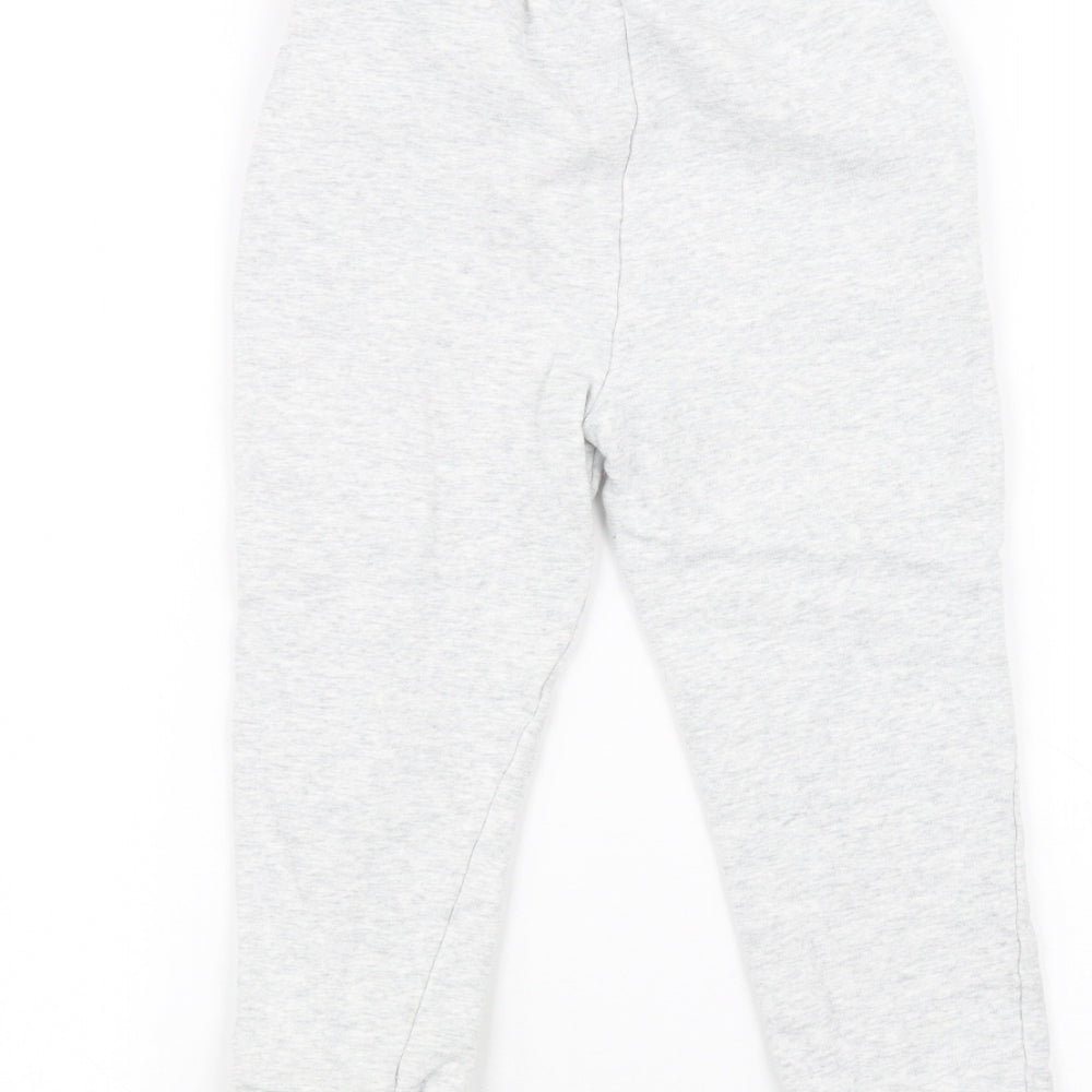 NEXT Girls White Sweatpants Trousers Size 5 Years