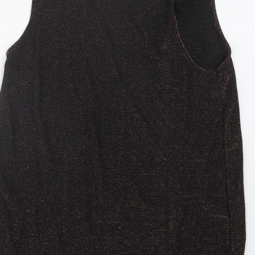Womens UK Size 12 NEXT Black Basic Tank