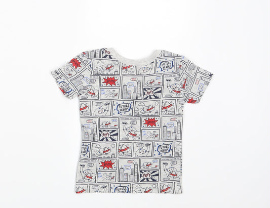 George Boys Grey Basic T-Shirt Size 9-12 Months