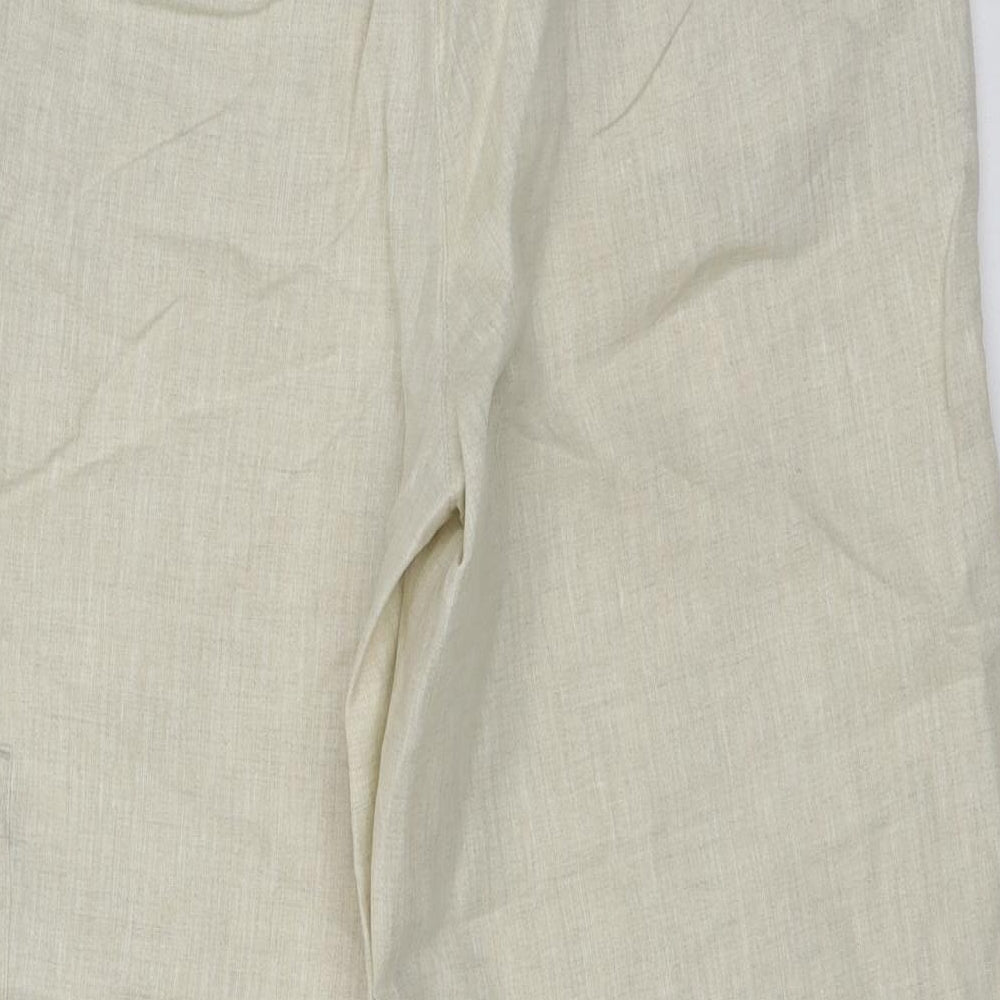 Liz Claiborne Womens Ivory Trousers Size 32 in L23 in