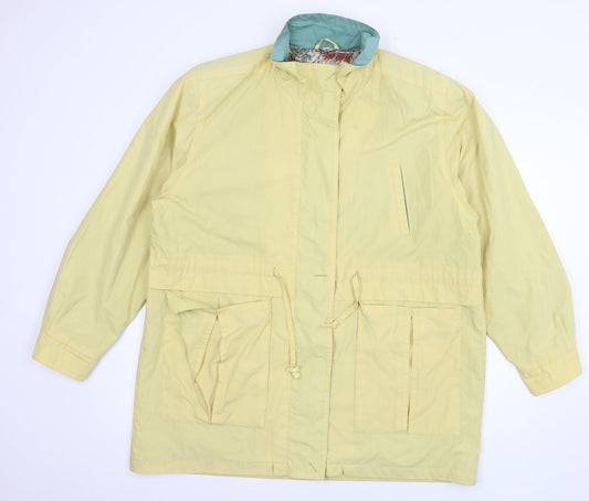 Womens UK Size 16 C&A Yellow Jacket