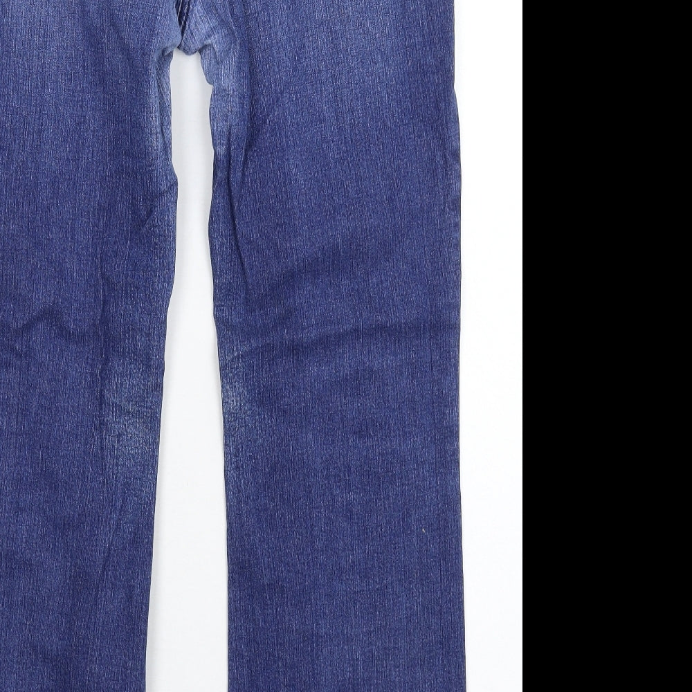 Womens UK Size 36 in Marks and Spencer Regular Fit Bootcut Blue Jeans
