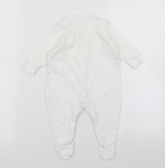 NEXT Baby White Babygrow One-Piece Size 3-6 Months