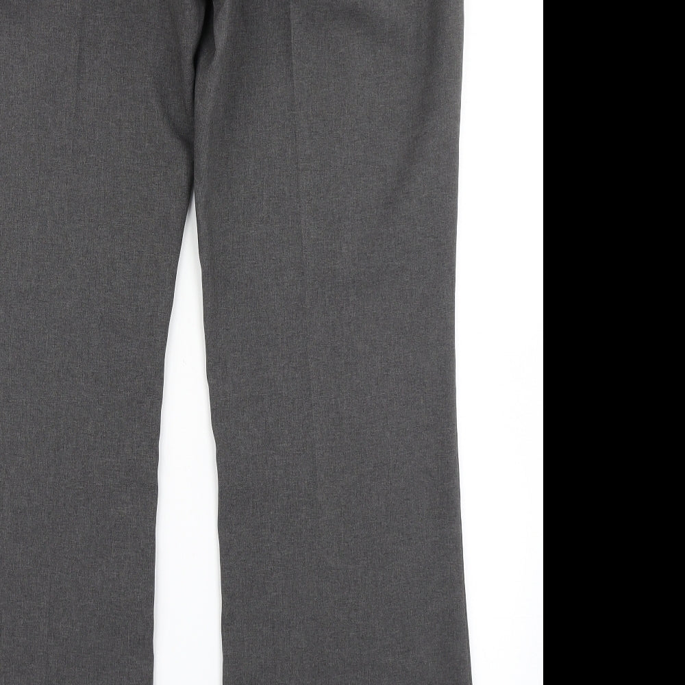 AMARANTO Womens Grey Trousers Size 16 L30 in